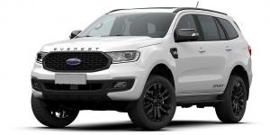 xe ford Everest 4wd Sport 2021 màu trắng